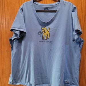 Life is good tee shirt